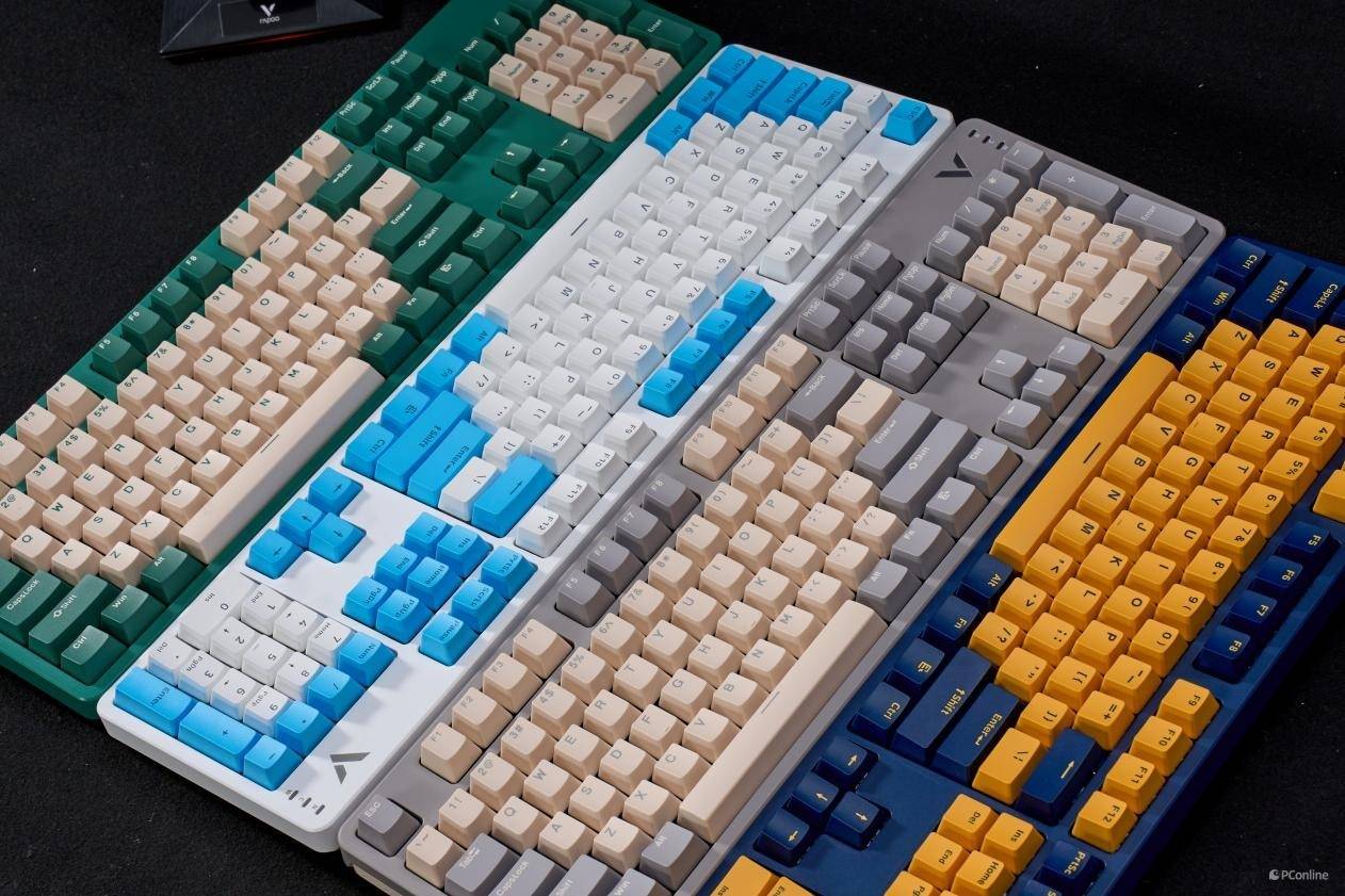 百元机械键盘销冠再出新磁吸上盖两种形态丨雷柏v500pro2024版机械