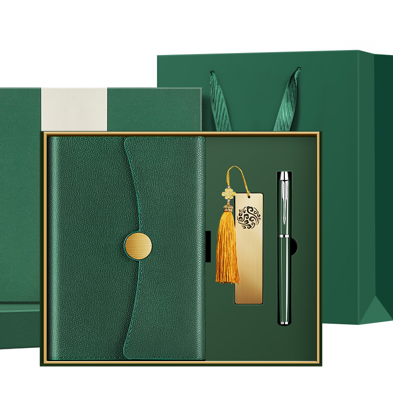 三折页笔记本礼盒定制可印制logo