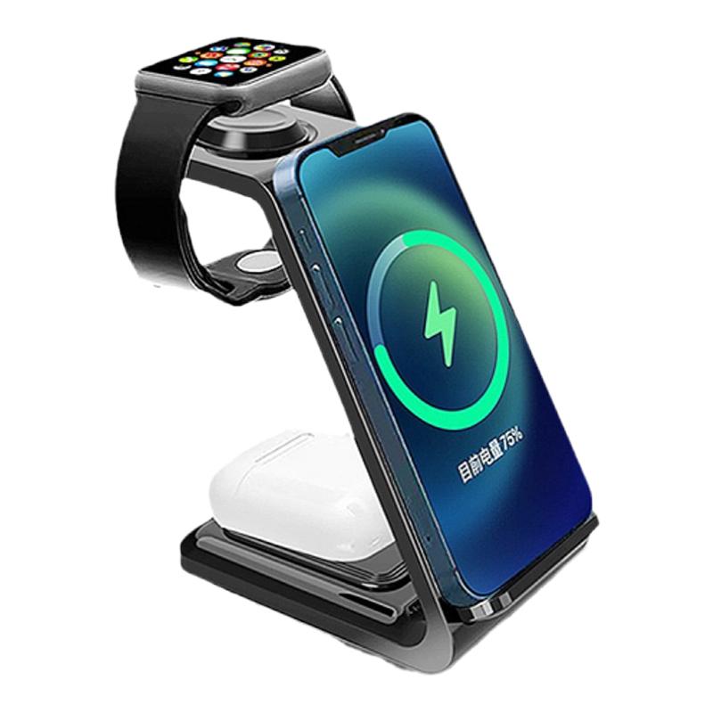 三合一手机/手表/耳机无线充器