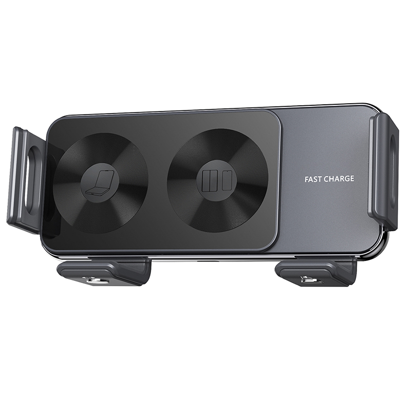 折叠屏车载无线充电手机支架