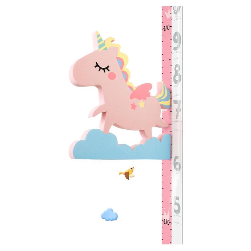 身高尺墙磁吸3d立体贴纸儿童房间