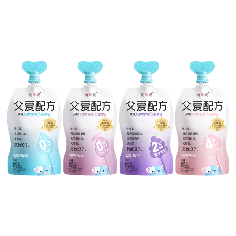 简爱酸奶父爱配方10袋精准控糖