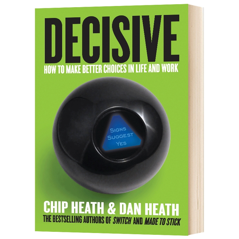 英文原版行为设计学Decisive