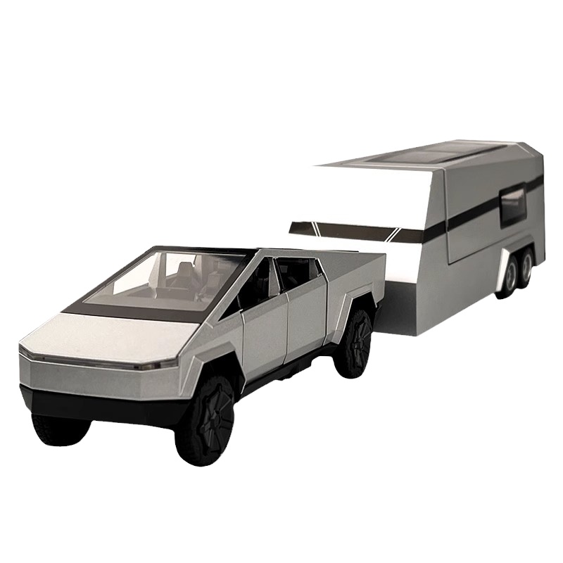 特斯拉赛博皮卡仿真合金汽车模型