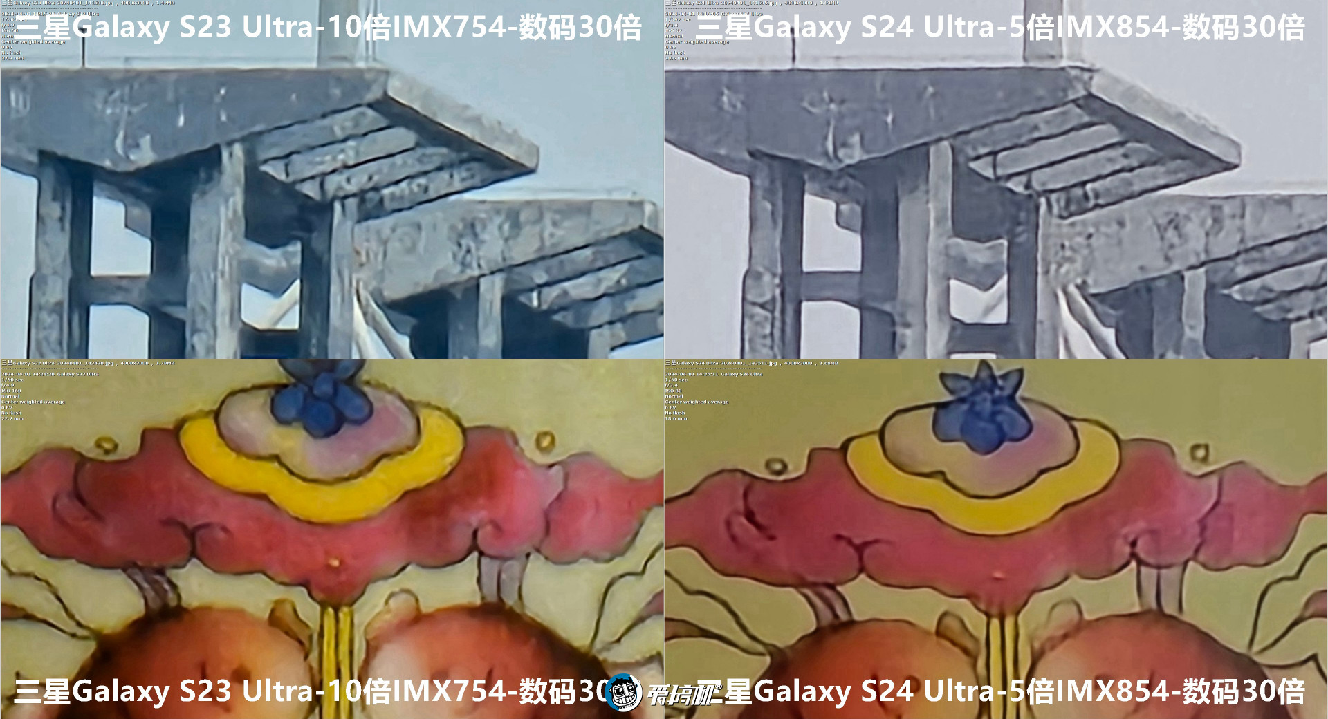 星粉落泪，三星Galaxy  S24 Ultra、S23 Ultra拍照对比