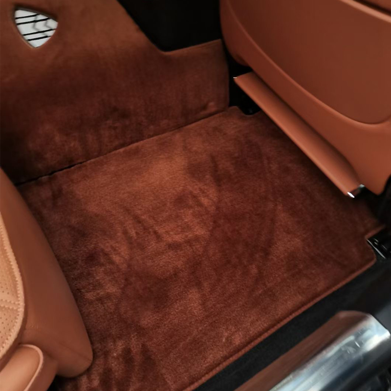 奔驰S级S400S450GLS450GLE350E300L迈巴赫S480汽车羊毛脚垫地毯式