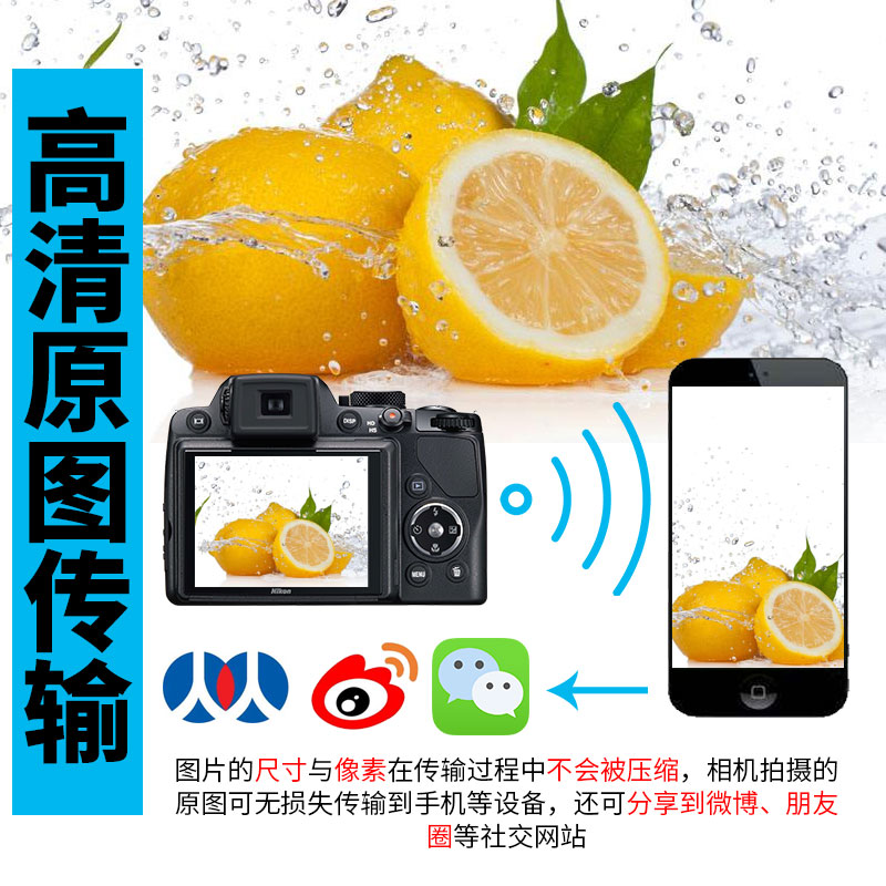 易享派wifi sd卡高速无线单反相机内存卡32g存储卡适用佳能5D3 600D 60D尼康D7000 D90理光GR卡西欧相机卡