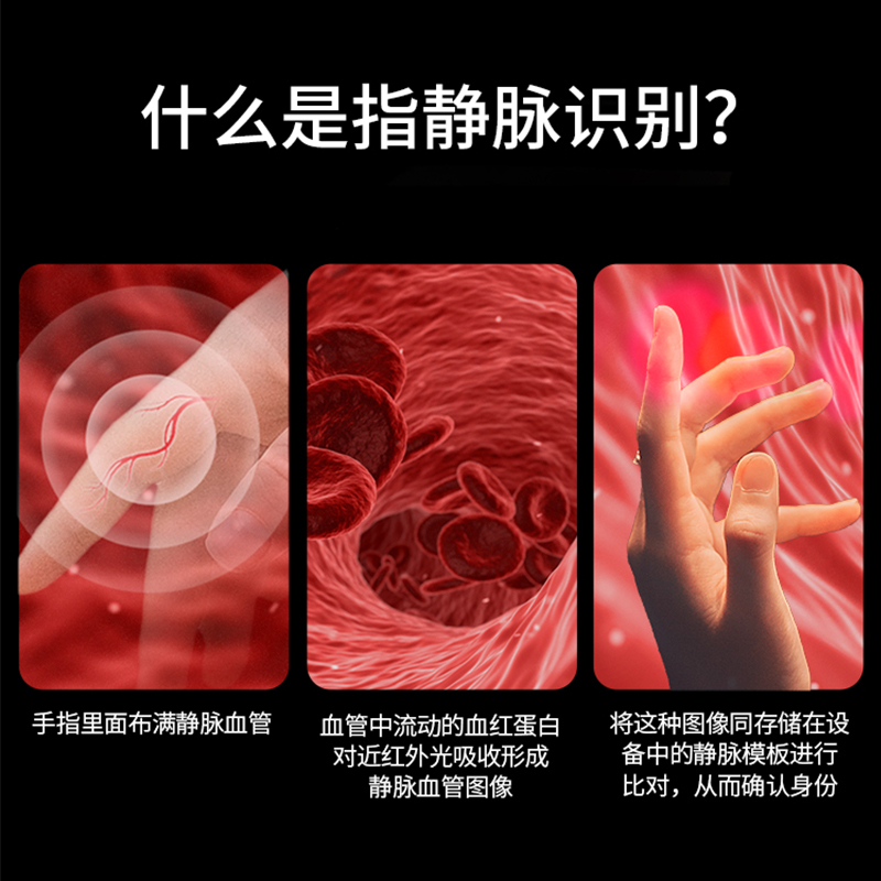 凯迪仕Z1pro指静脉智能门锁可视门锁室内屏密码锁家用门锁电子锁