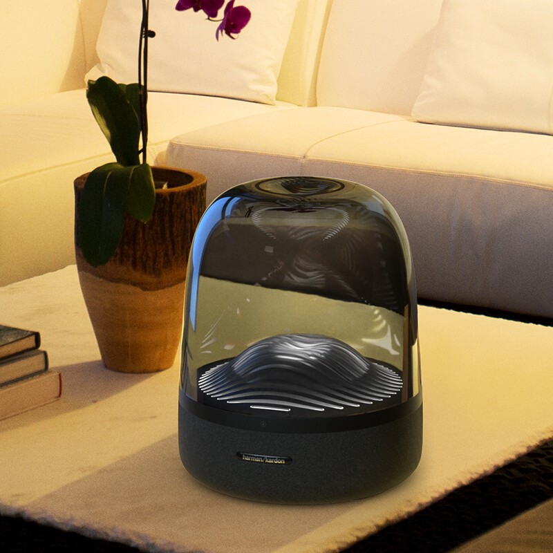 哈曼卡顿aura studio3无线蓝牙音箱琉璃三代家用桌面音响重低音炮