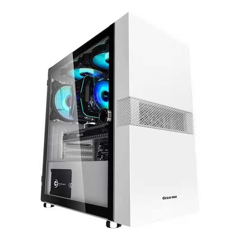 i5 12400f/13400电脑主机办公客服炒股设计游戏直播整机华硕组装