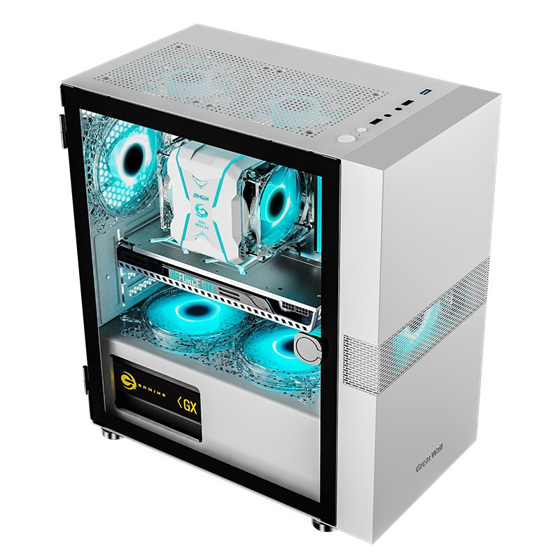 i5 12400f/13400电脑主机办公客服炒股设计游戏直播整机华硕组装