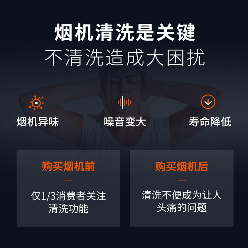 苏泊尔J613家用厨房抽油烟机燃气灶套餐自动清洗灶具套装侧吸式