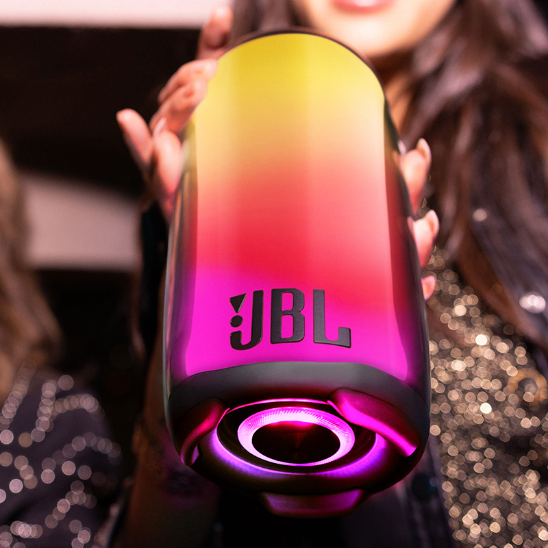 JBL Pulse5 音乐脉动5代无线蓝牙音箱 户外便携式音响露营氛围灯