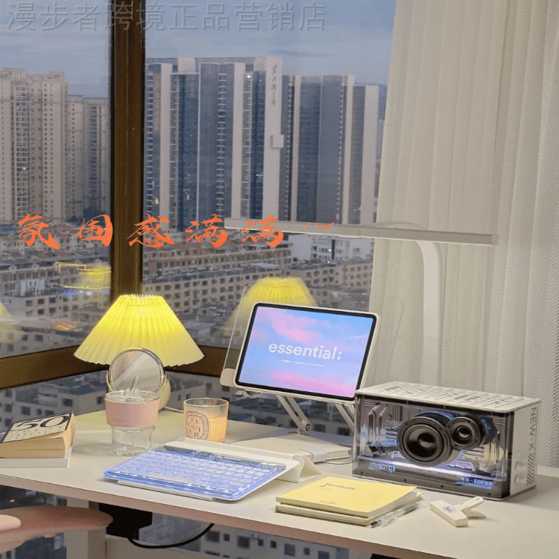 EDIFIER漫步者NEW-X Pro氮化镓蓝牙音箱高音质氛围音响大音量花再