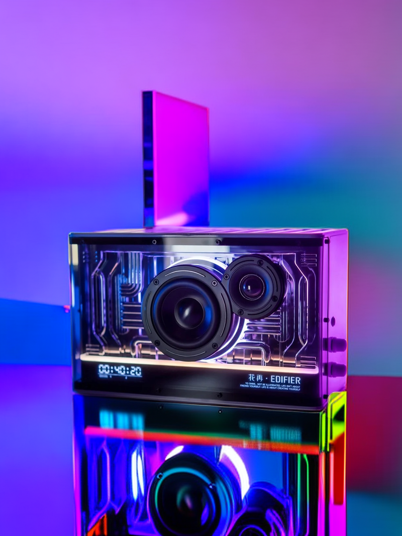 EDIFIER漫步者NEW-X Pro氮化镓蓝牙音箱高音质氛围音响大音量花再