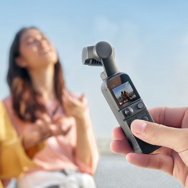 DJI 大疆Pocket2/3 osmo灵眸口袋相机美颜第一人称视角手持防抖云台4K高清增稳摄像机