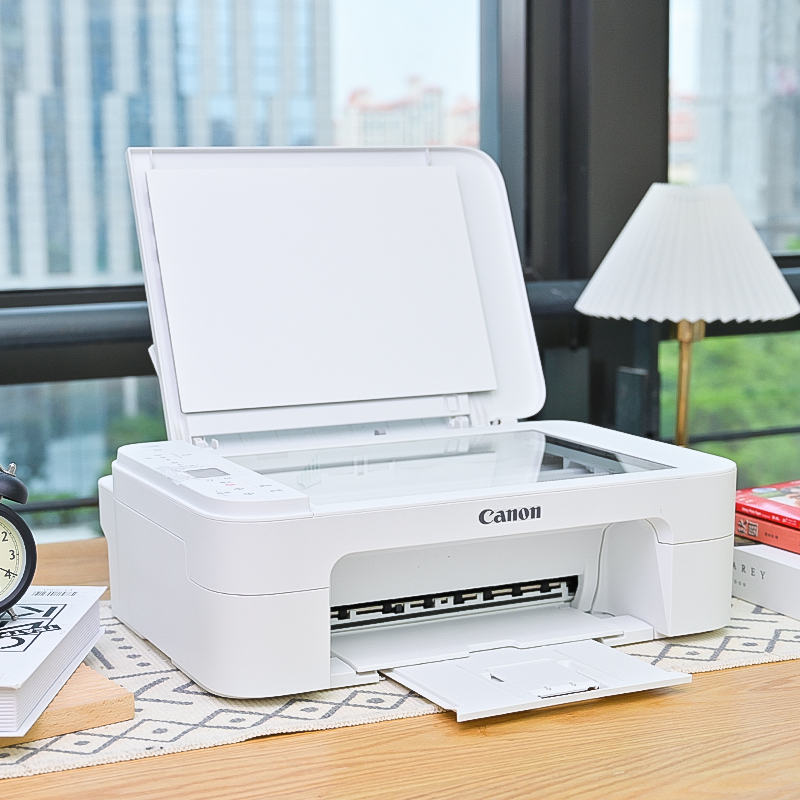 佳能无线家用小型复印一体机家庭作业学生用彩色打印机ts3380可连接手机a4办公专用扫描蓝牙喷墨照片3480迷你