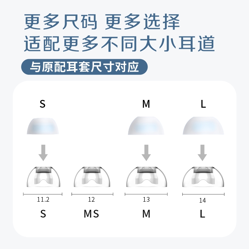 latex耳塞套oppoencox2耳塞防滑oppoencox耳帽乳胶oppo蓝牙耳机塞