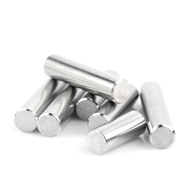 304不锈钢圆柱销销钉定位销实心销子固定销M2M2.5M3M4M5M6M8M10