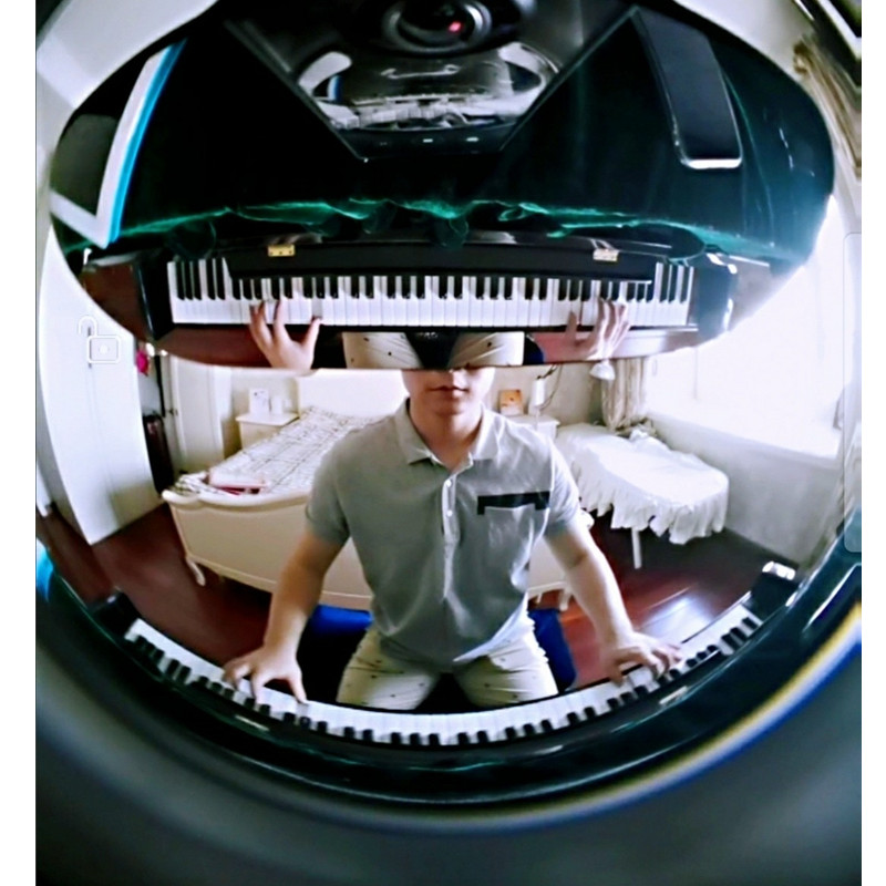 钢琴陪练网课镜头VIP陪练手机广角鹰眼镜头ipad外置练琴鱼眼镜头
