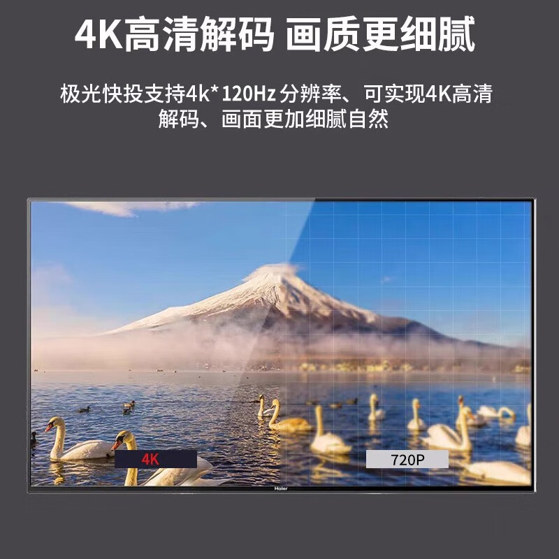 手机投屏器无线连电视万能同屏器神器家用4K投影仪显示器hdmi高清