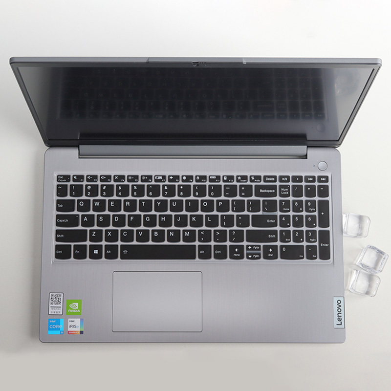 15.6寸联想ideapad15s 2021款键盘膜按键套防尘垫11代酷睿ITL锐龙ALC笔记本电脑高清防蓝光钢化屏幕保护贴膜