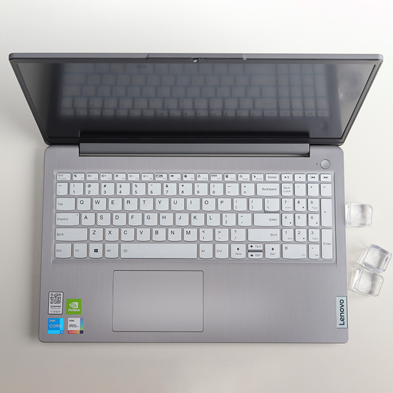 15.6寸联想ideapad15s 2021款键盘膜按键套防尘垫11代酷睿ITL锐龙ALC笔记本电脑高清防蓝光钢化屏幕保护贴膜