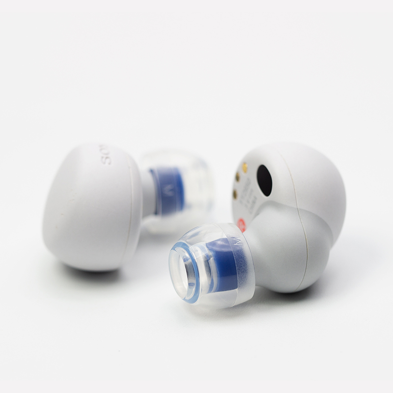 绯乐H570适用于入耳式耳机硅胶套超软替换azla耳塞波纹耳机套tws森海塞尔真无线保护套耳帽索尼1000xm4耳机塞