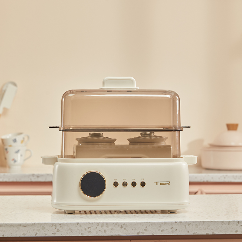 TER电蒸锅聚能鲜蒸锅蒸炖锅多功能家用蒸炖一体全自动预约蒸汽锅