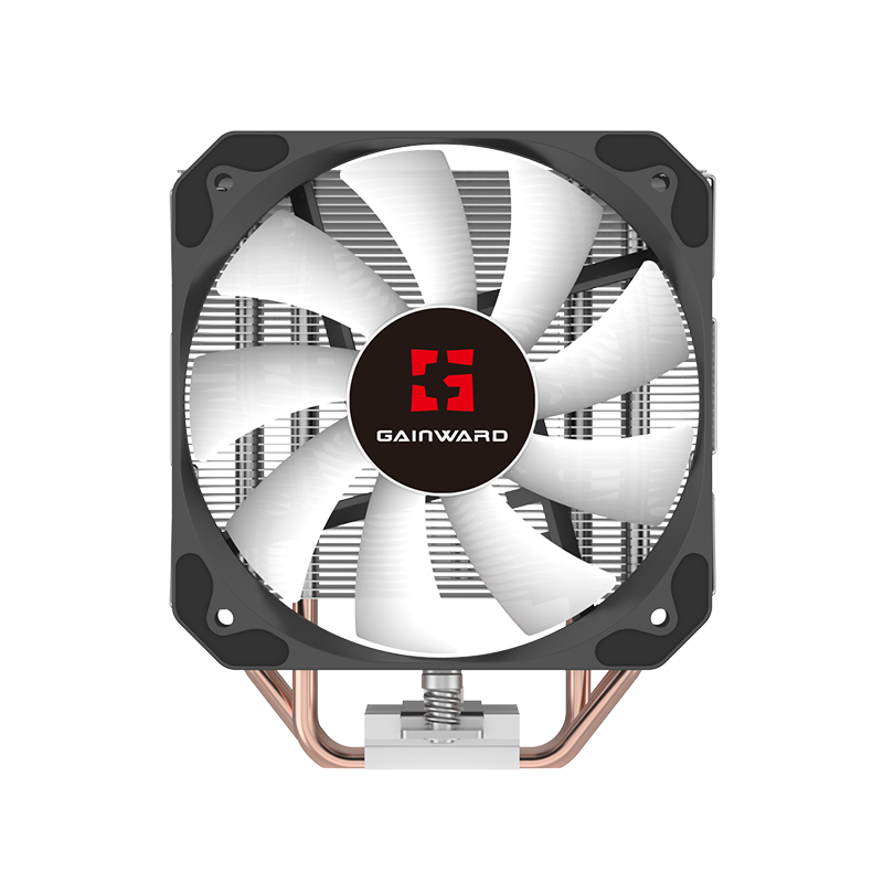 耕升风力1号/风力2号暴风1号风冷台式四热管Intel/AMD塔式散热器