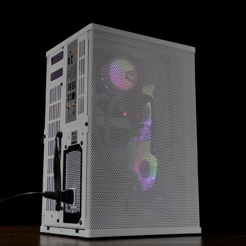 锐志电脑乔斯伯VR3 游戏13700K水冷3060ti 电竞DIY迷你itx主机