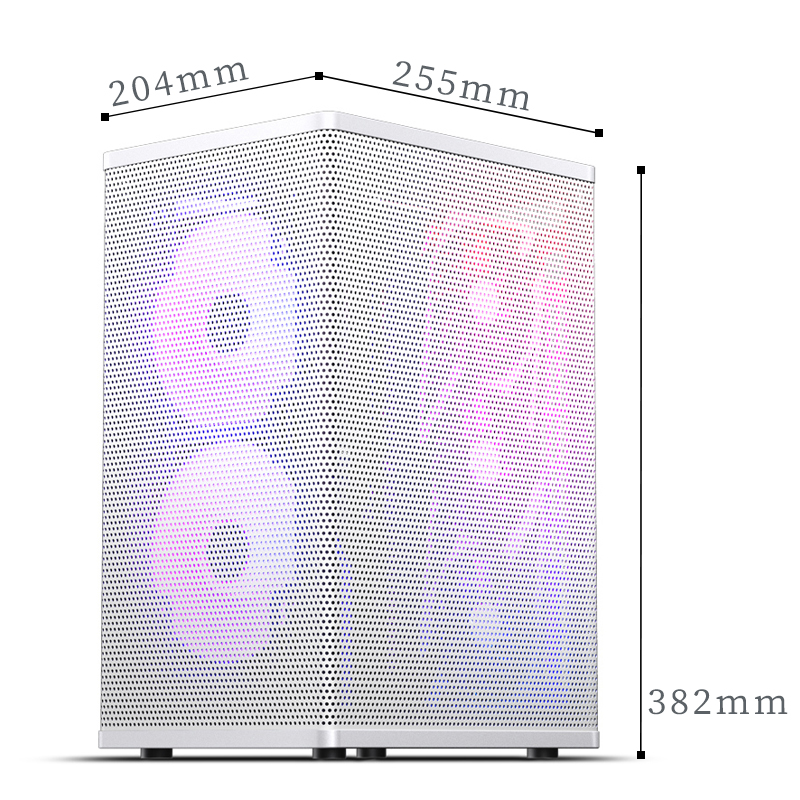 锐志电脑乔斯伯VR3 游戏13700K水冷3060ti 电竞DIY迷你itx主机