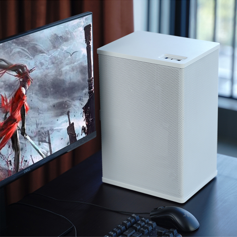 锐志电脑乔斯伯VR3 游戏13700K水冷3060ti 电竞DIY迷你itx主机