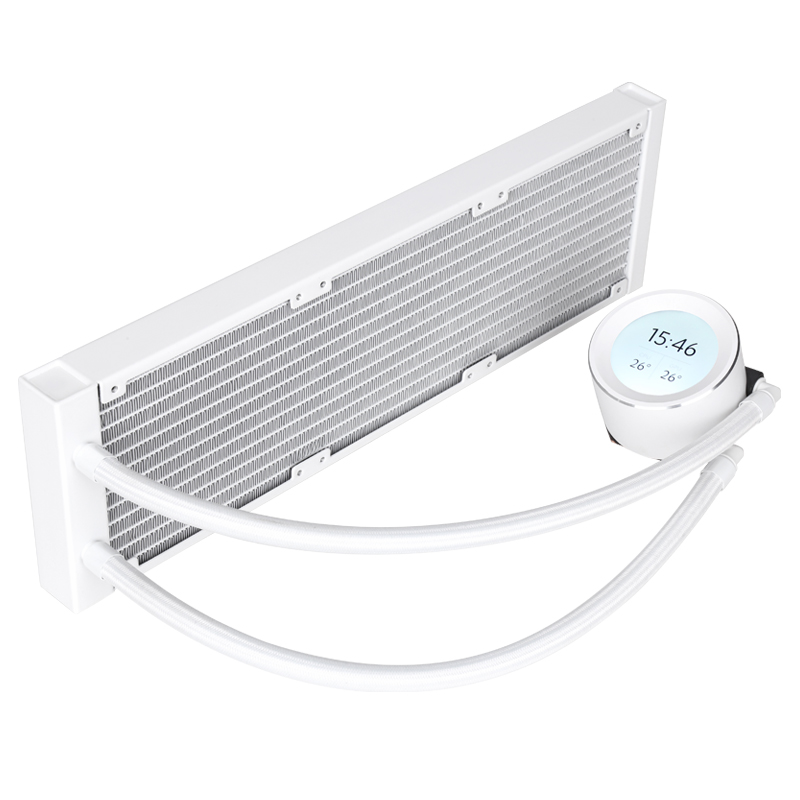 先马 XW360DW ARGB一体式水冷CPU散热器风扇带视频 多平台扣具