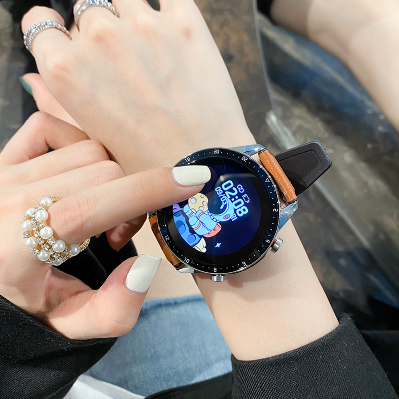 适用于华为苹果智能手表女士2023年新款测血压心率多功能电话运动