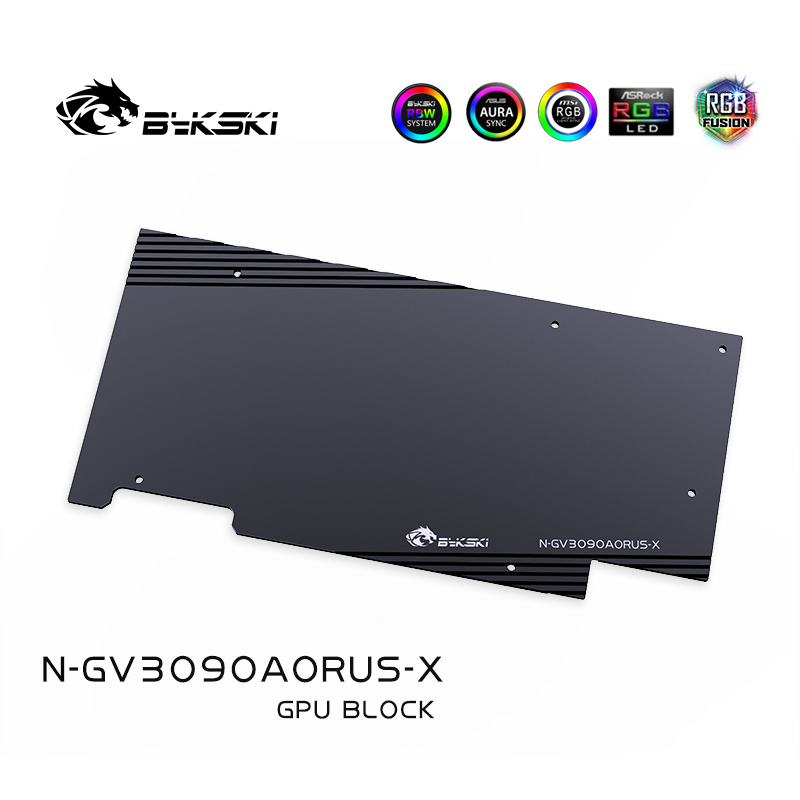 Bykski 技嘉超级大雕RTX3080 3090 GAMER OC显卡分体水冷头散热器