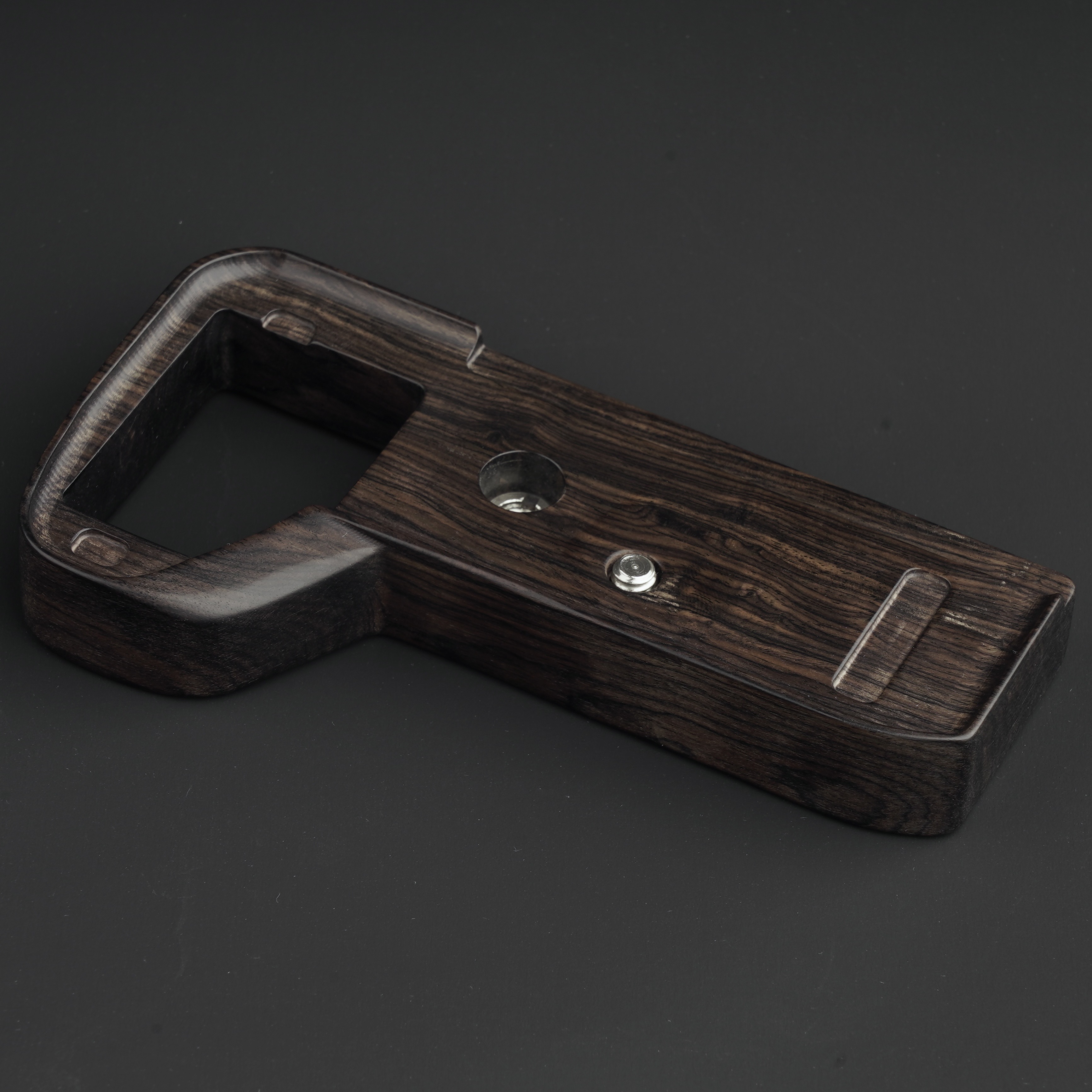 SONY索尼A7M3 A7M4 A7C2 A7R5相机紫光檀实木手柄黑檀木快装板