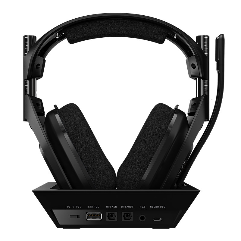 罗技ASTRO A50头戴式无线电竞游戏耳机7.1声道声卡降噪麦克风国行