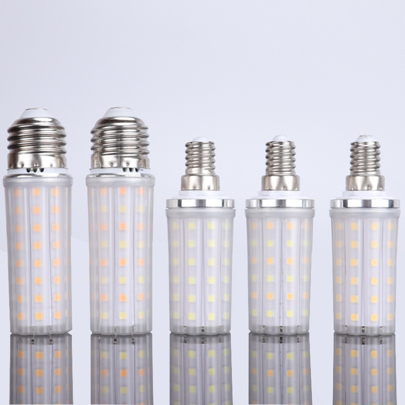 LED灯泡无影灯玉米灯E27家用16W20W灯泡E14水晶蜡烛吊灯变光光源