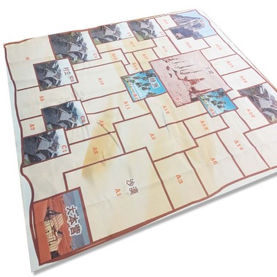 沙漠掘金拓展道具全套地图淘金游戏公司企业培训沙盘模拟室内团建