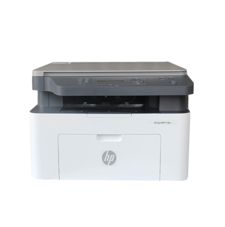 惠普1136一体机HP126A一体机 M1136W黑白激光商用家用打印机1188W