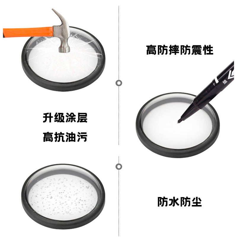 GoProMAX保护壳镜头罩钢化膜隐形自拍杆电池双充充电侧盖MAX配件