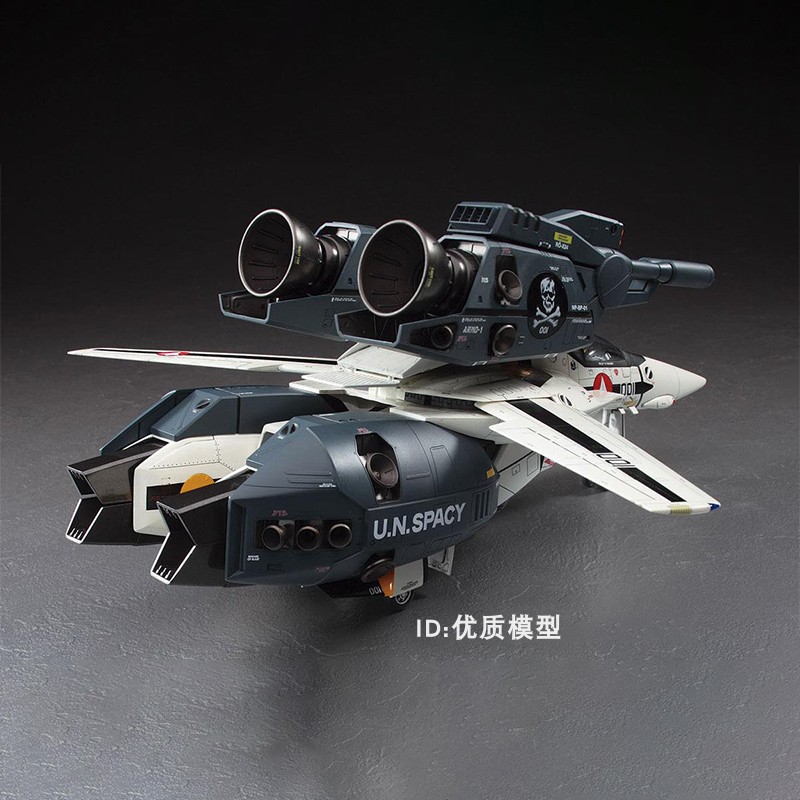 长谷川 1/48 MC03 超时空要塞 VF-1S/A 超级女武神 骷髅小队 模型