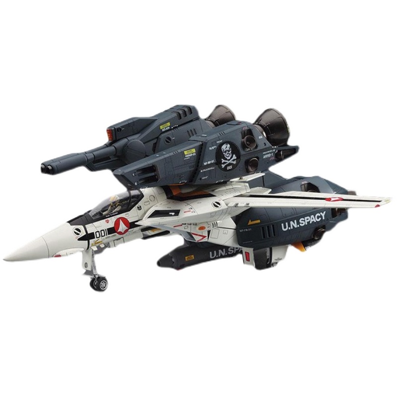 长谷川 1/48 MC03 超时空要塞 VF-1S/A 超级女武神 骷髅小队 模型