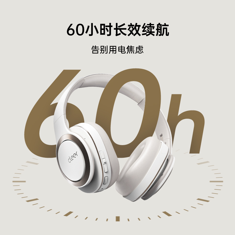 Cleer ENDURO ANC头等舱主动降噪蓝牙耳机60小时续航通勤商旅