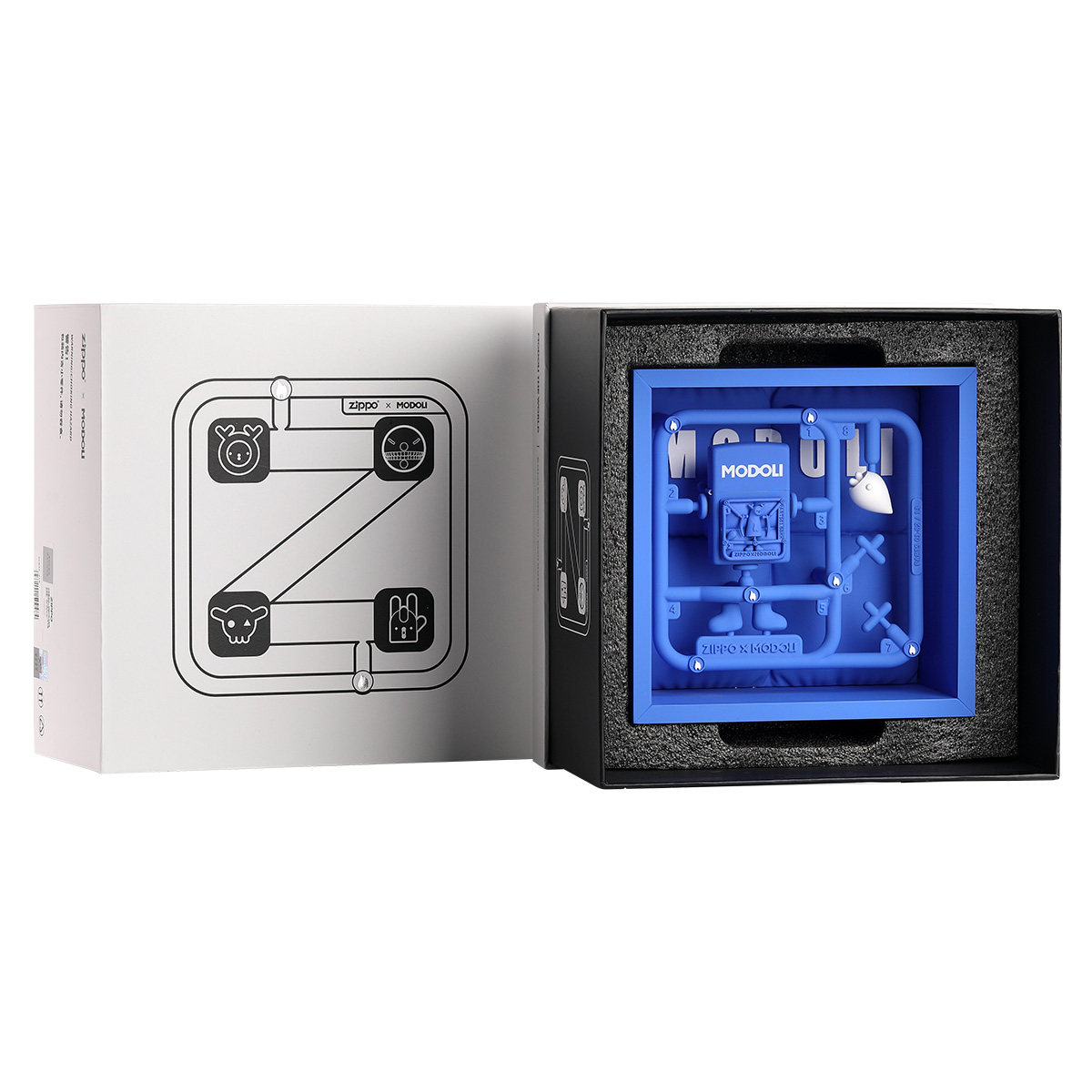Zippo打火机官方正版原装 Modoli联名产品-深海遗迹礼盒送礼