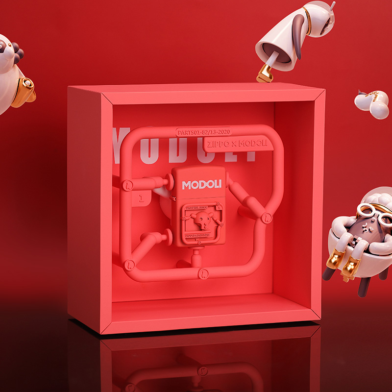 Zippo打火机芝宝原装火机 Modoli联名产品-致命诱惑礼盒送礼
