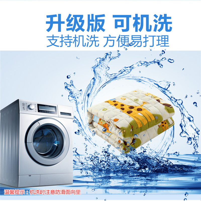 宝宝全棉纯棉儿童爬行垫防滑地垫可折叠机洗卧室地毯婴儿爬爬垫