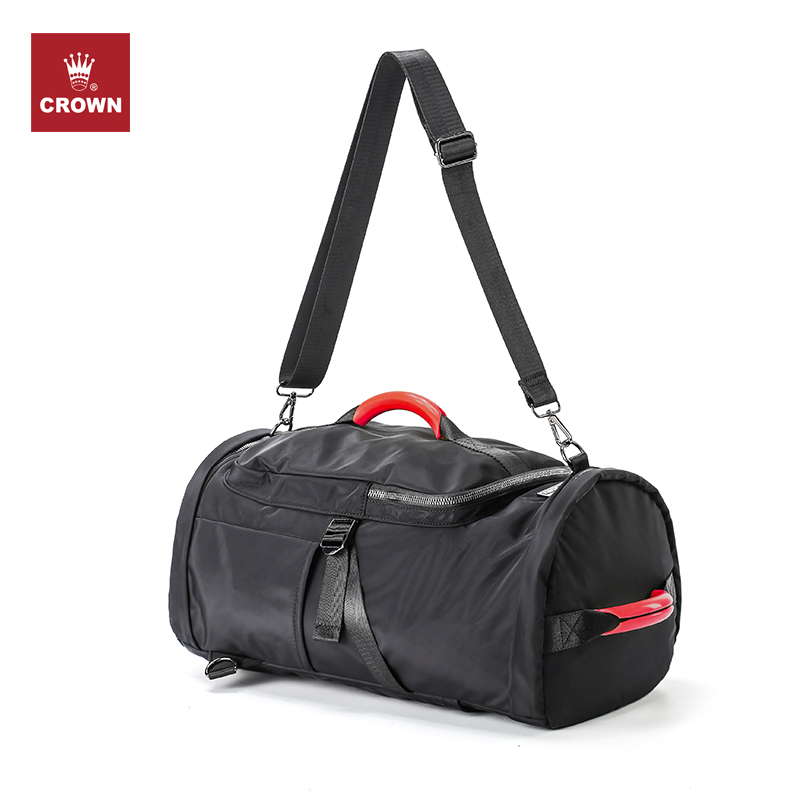【进博会同款】CROWN皇冠商务旅行包女行李包干湿分离运动包1820