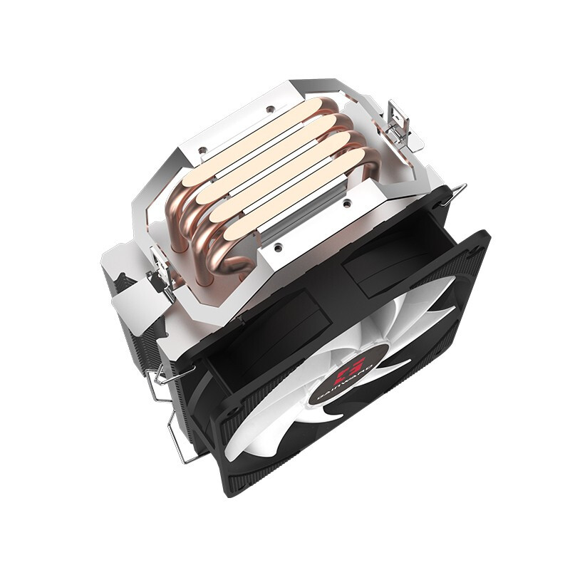 耕升风力1号/风力2号暴风1号风冷台式四热管Intel/AMD塔式散热器